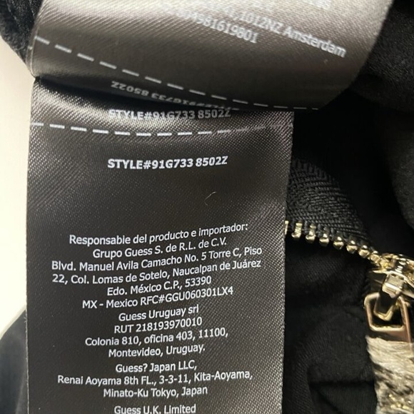 Marciano Devona Strapless Jumpsuit Wide Leg Black - Picture 15 of 15